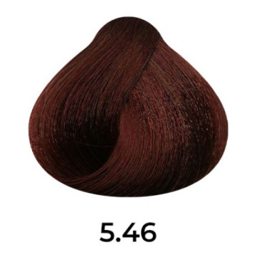 Βαφή Μαλλιών Fleir Luxury με λάδι Argan 100ml 5.46