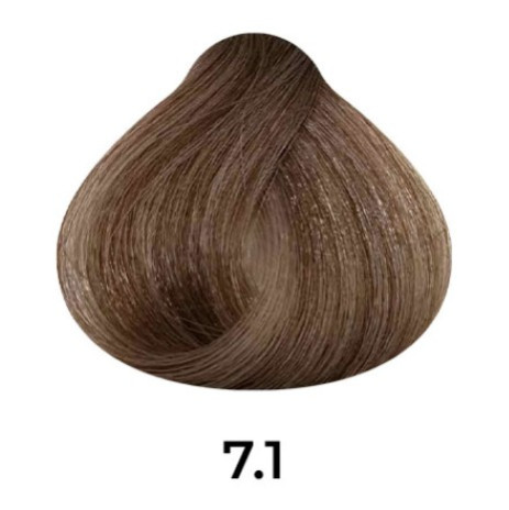 Βαφή Μαλλιών Fleir Luxury με λάδι Argan 100ml 7.1