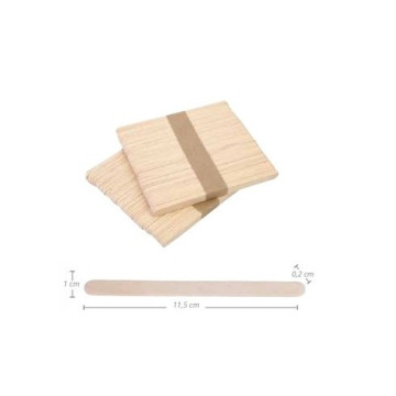 Σπάτουλα Ξύλινη Στενή 100τεμ