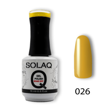 Ημιμόνιμο Βερνίκι 15ml - Gold Tips (026)