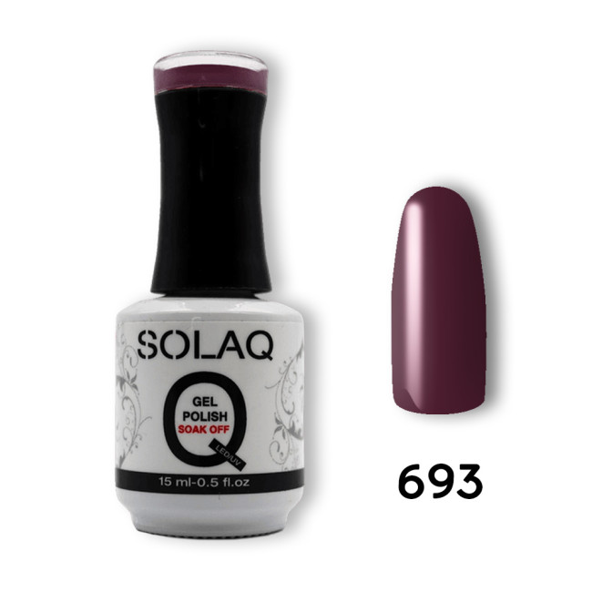 Ημιμόνιμο Βερνίκι 15ml - Dark Rose (693)