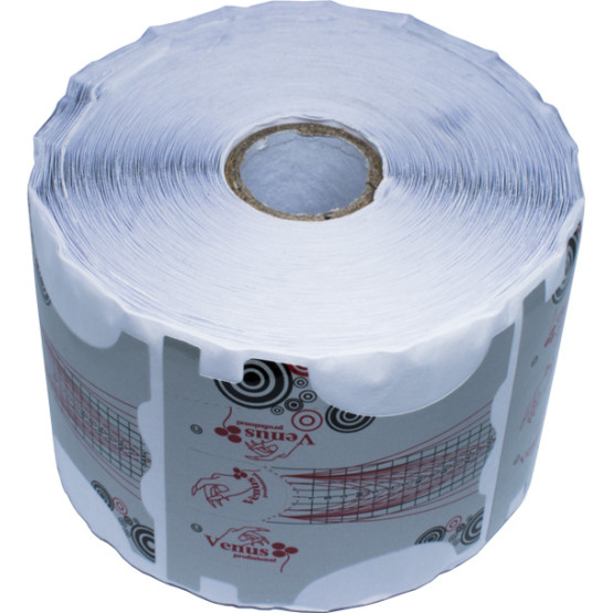 Φόρμες Επιμήκυνσης Νυχιών Ασημί Ρολό 500 τεμ