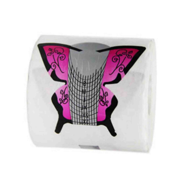 Φόρμα  Επέκτασης  Νυχιών  Πεταλούδα  500 τεμ.