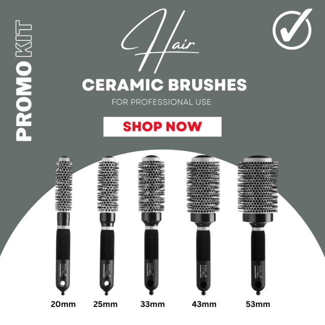 Promo Kit Ceramic Brushes 