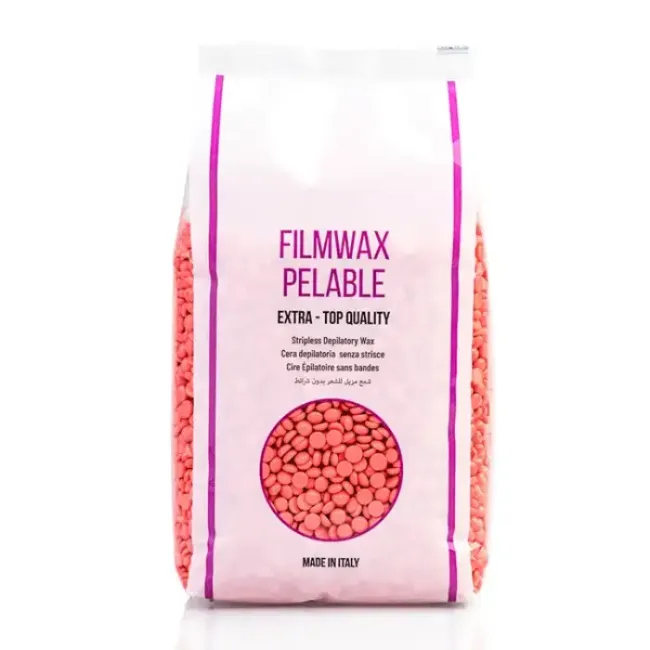 Επαγγελματικό Ζεστό Κερί Film Wax DimaxWax Ροζ Τιτανίου TiO2 σε Σταγόνα 1kg