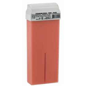 Κερί Αποτρίχωσης σε Ρολέτα Τιτανίου Ρόζ 100ml